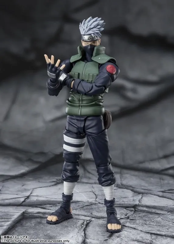 Naruto S.H.Figuarts Action Figure Kakashi Hatake -The famed Sharingan Hero- 16 cm